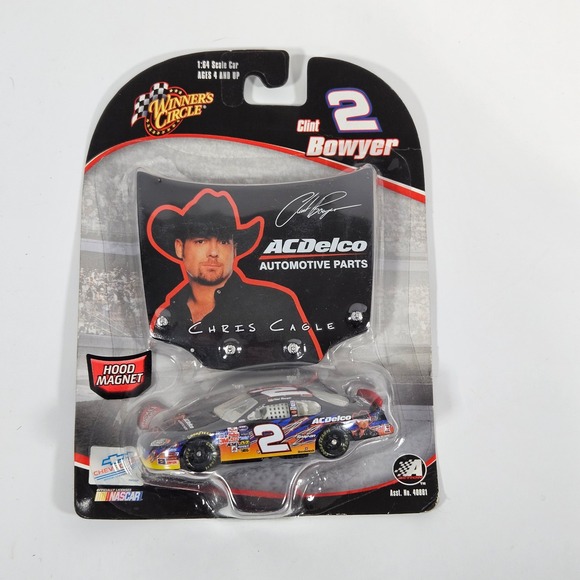 Winner's Circle Clint Bowyer 2 ACDelco Chris Cagle 1:64 Diecast and Hood Magnet - Picture 3 of 7